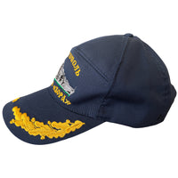 Russisches Marine-Hovercraft-Schiff BORA Uniform Sommer-Baseballkappe aus blauer Baumwolle