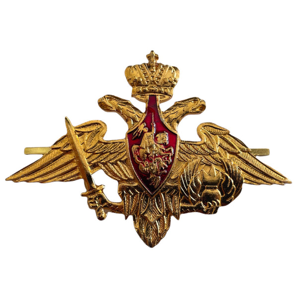 Russische Streitkräfte VDV Airborne Troops Visor Cap Hat Imperial Eagle Badge