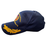 Sommer-Baseballkappe aus blauer Baumwolle der russischen Marines, Marineinfanterieuniform