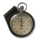 Rare Vintage Old AGAT 1-button Soviet Stopwatch USSR Zlatoust 1980s 15 Jewels