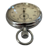 Rare Vintage Old AGAT 1-button Soviet Stopwatch USSR Zlatoust 1980s 15 Jewels