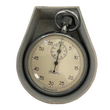 Rare Vintage Old AGAT 1-button Soviet Stopwatch USSR Zlatoust 1980s 15 Jewels