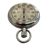 Rare Vintage Old AGAT 1-button Soviet Stopwatch USSR Zlatoust 1980s 15 Jewels